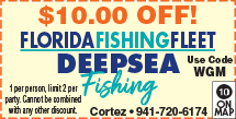 Special Coupon Offer for Florida Fishing Fleet